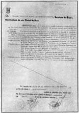 Documentos relacionados con la petici&oacute;n y creaci&oacute;n de la Biblioteca P&uacute;blica Municipal